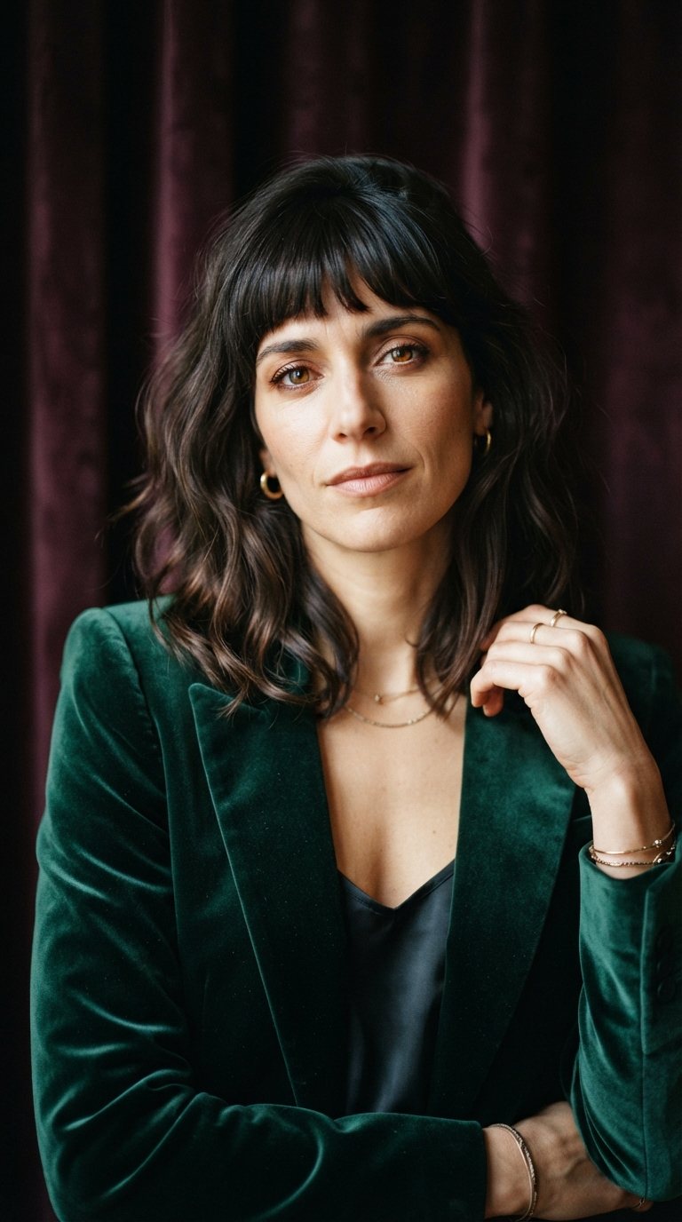 Portrait pour la pochette intérieure de Demi-lune